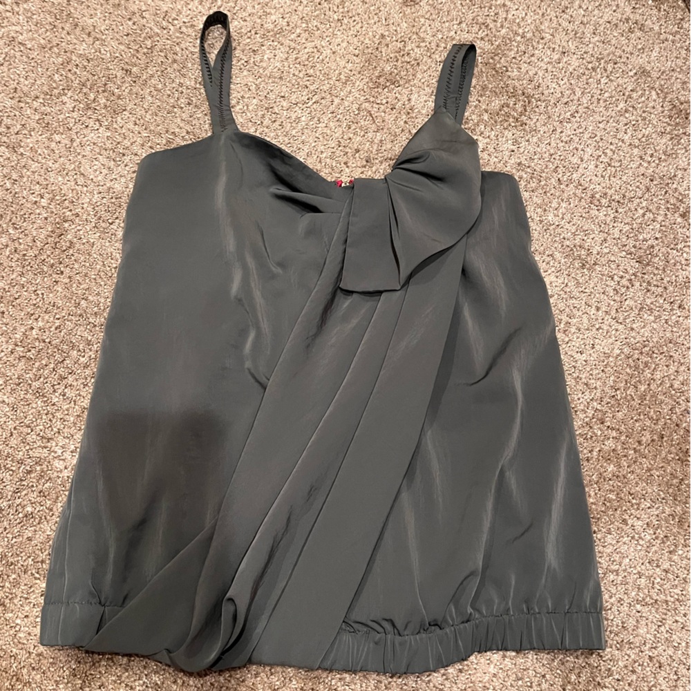 Rachel Roy olive green tank small